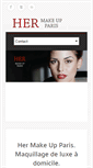 Mobile Screenshot of hermakeup-paris.com